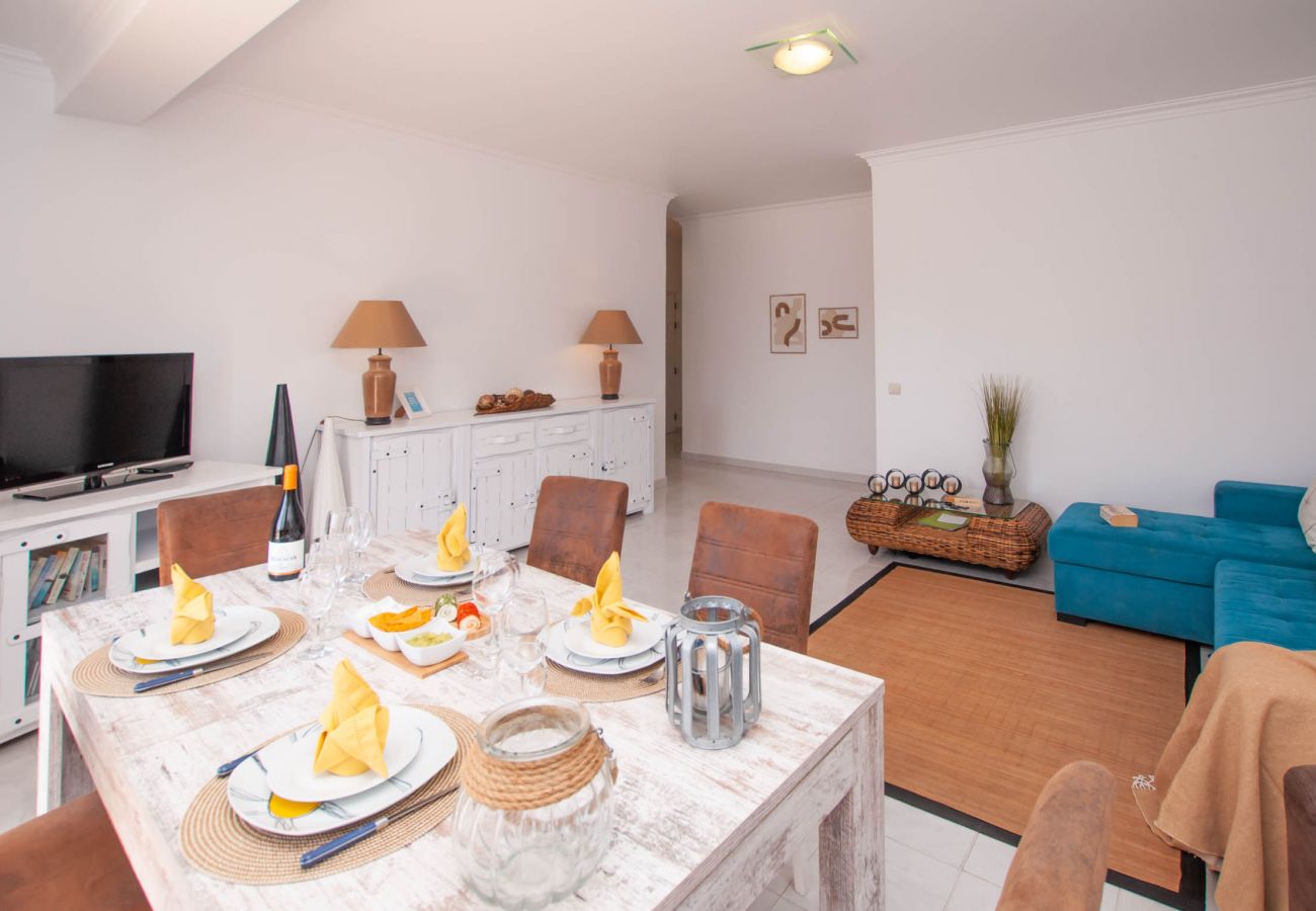 Apartment in Albufeira - Walk to Beach & Strip Stylish 2BR w/ Pool, Terrace & BBQ | Albufeira
