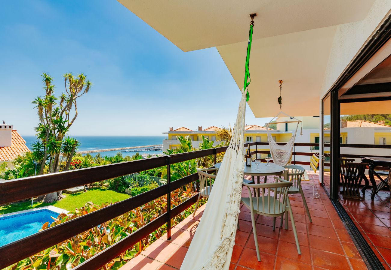 House in Sesimbra - Panoramic Ocean View Villa & Pool in Sesimbra by Rent4Rest