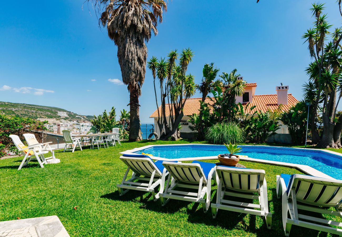 House in Sesimbra - Panoramic Ocean View Villa & Pool in Sesimbra by Rent4Rest